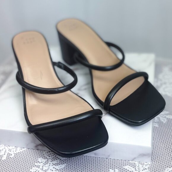 Women's Minimalist Shoe A New Day Cris Heels Black - Picture 5 of 10